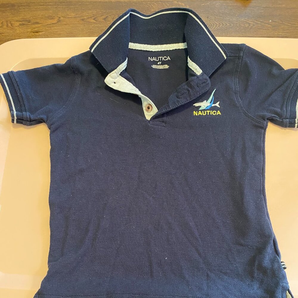 Toddler Nautica polo